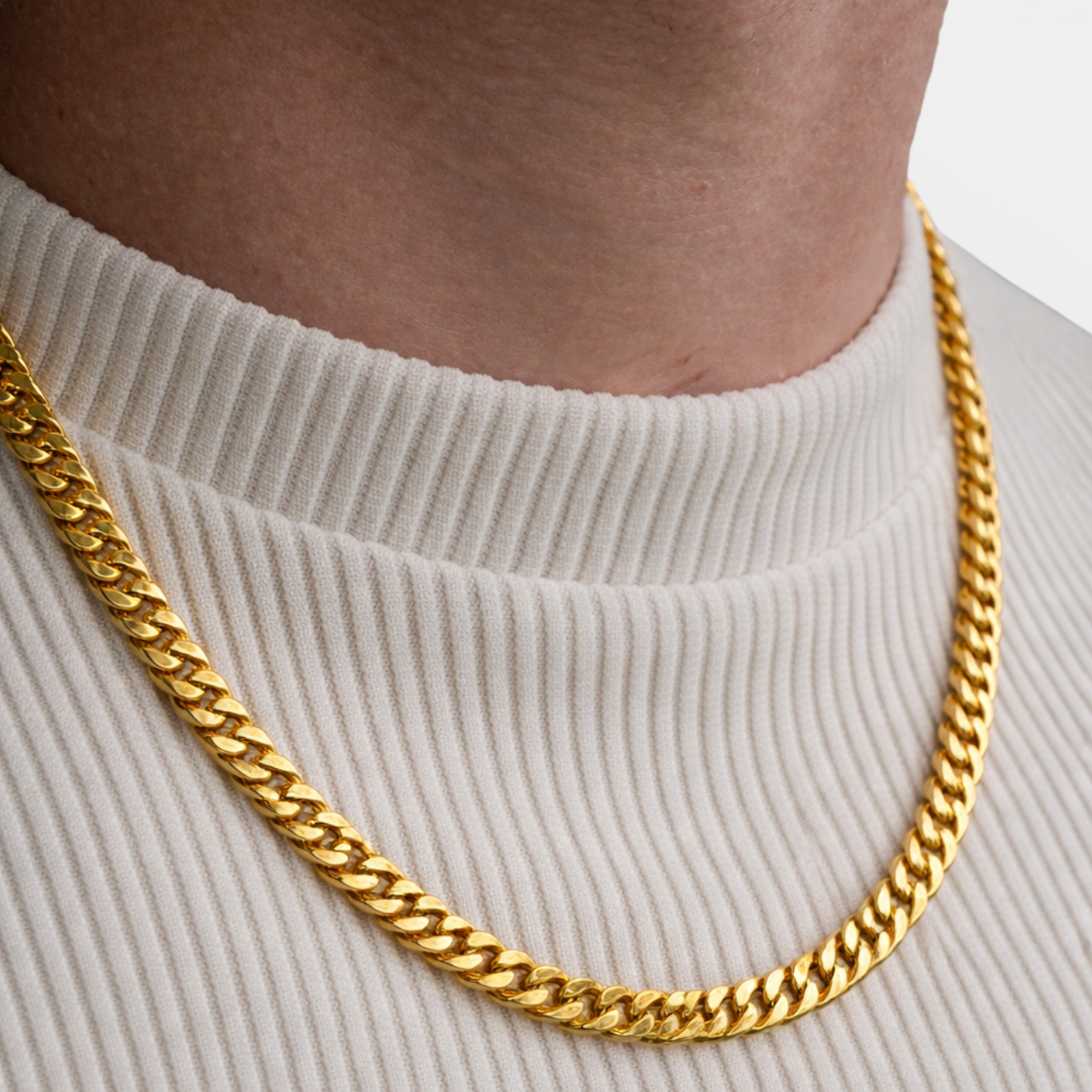 Valrine | 8mm Chaîne Cuban Homme