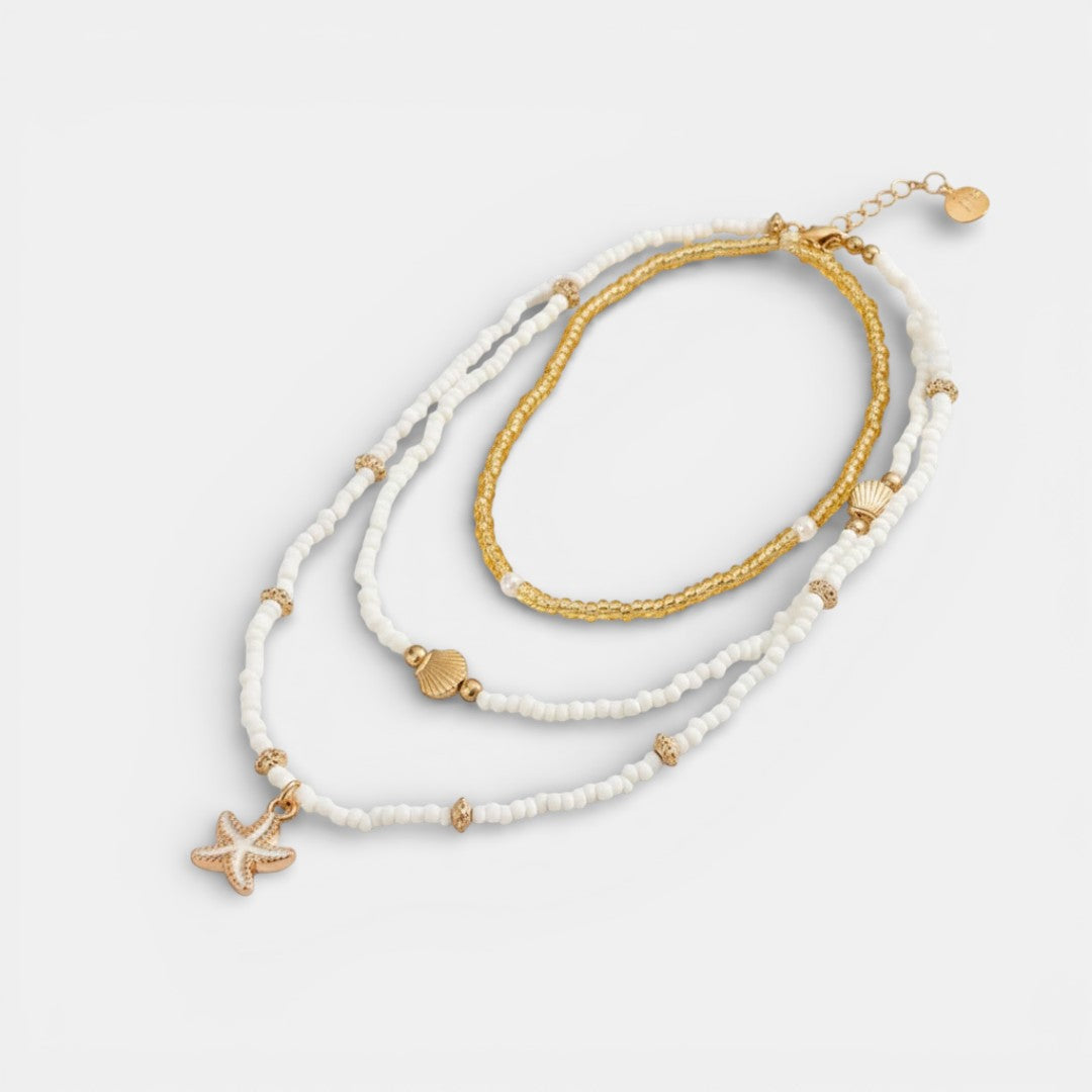 Valrine | Collier Femme Été 3 Pièces