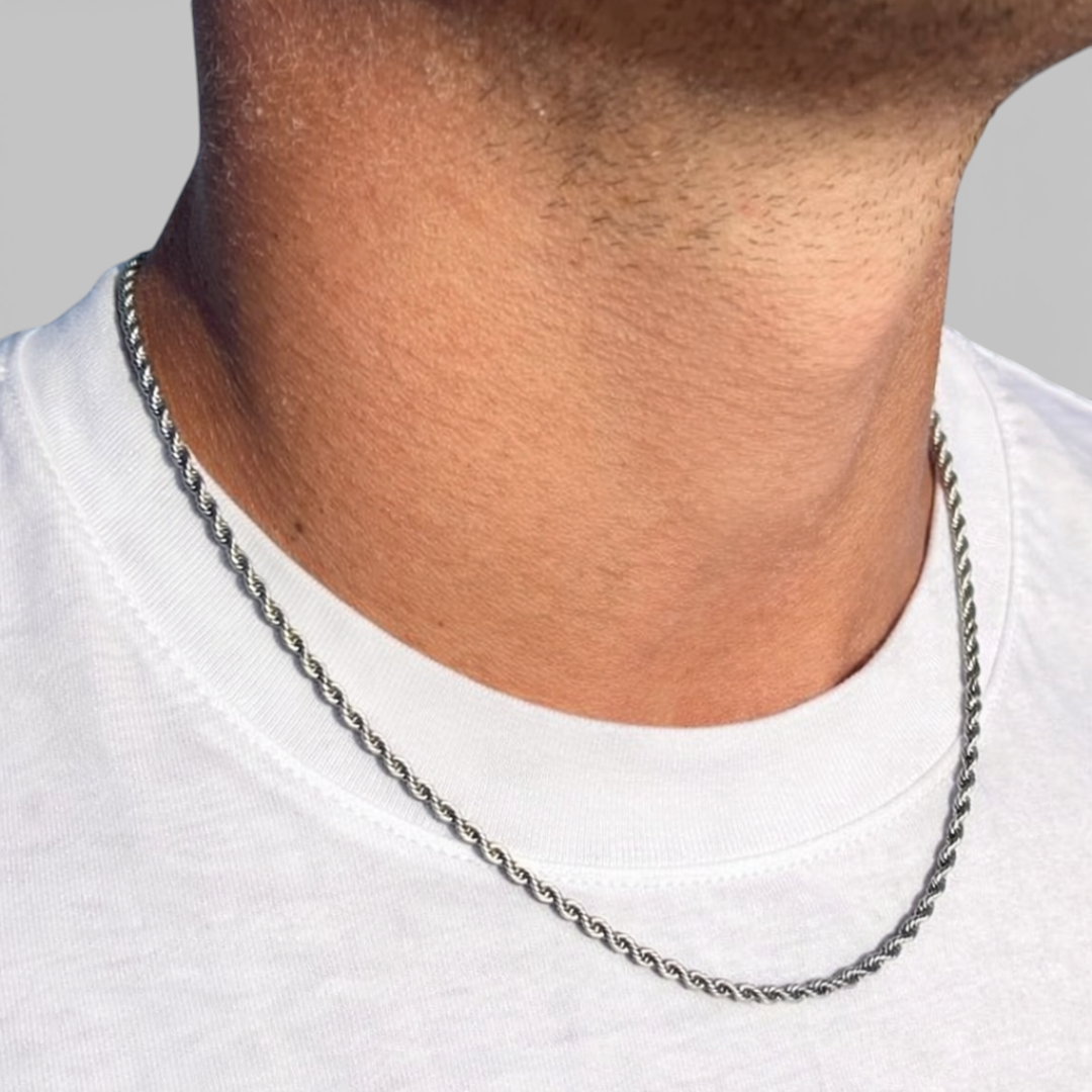 Valrine | 3mm Chaîne Torsadée Homme