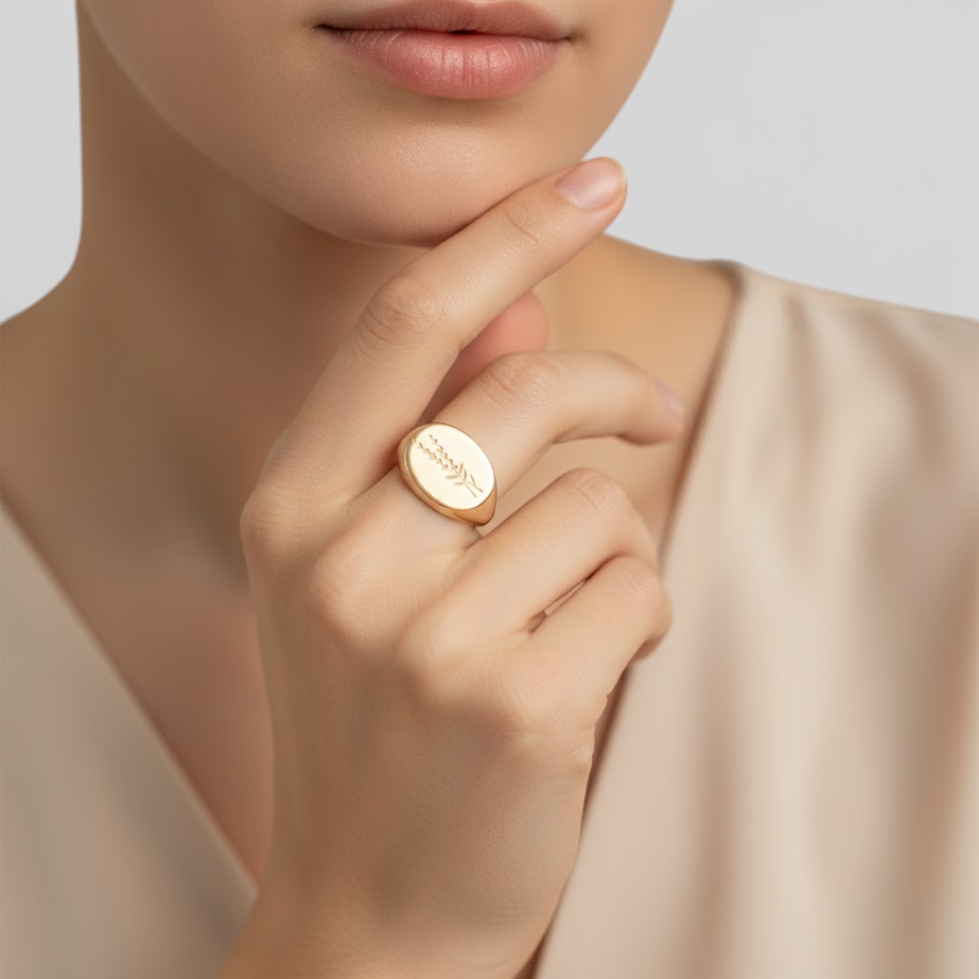 Valrine | Femme Bague Gravée