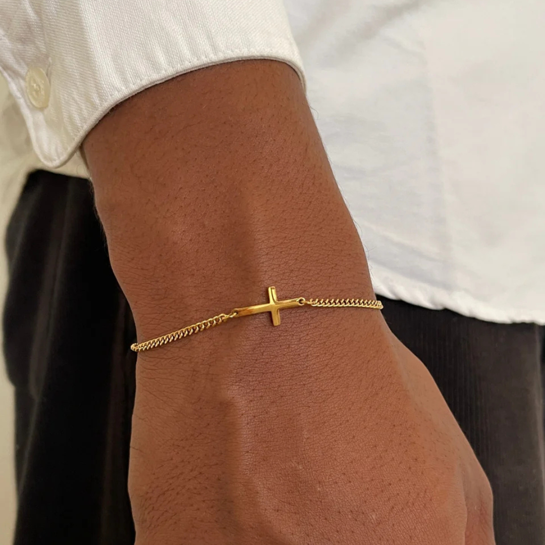 Valrine | Bracelet Homme Croix