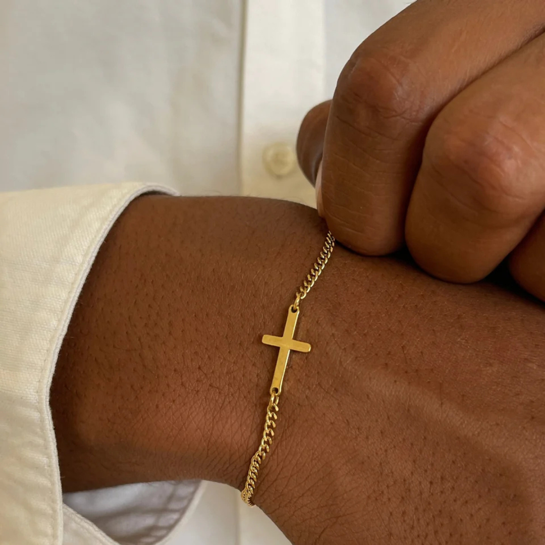 Valrine | Bracelet Homme Croix