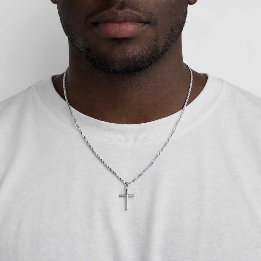 Valrine | Collier Homme Croix