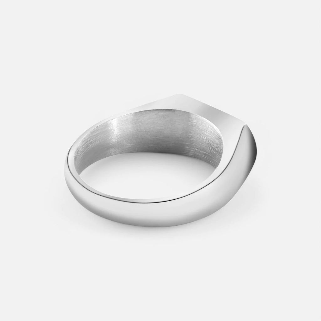 Valrine | Bague Chevalière Noire Pour Homme