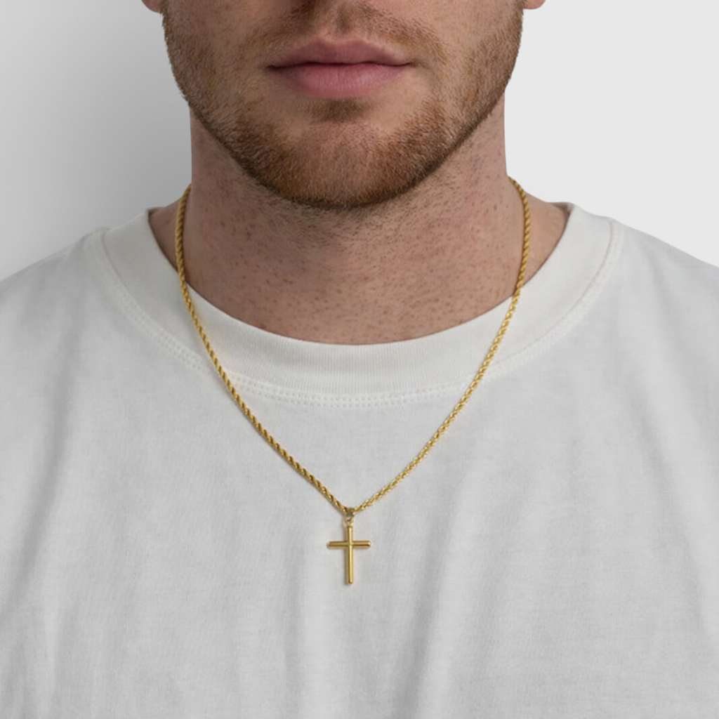 Valrine | Collier Homme Croix